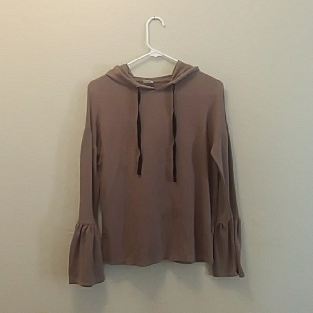 Brown lightweight hoodie